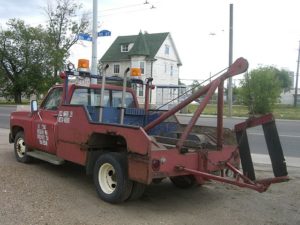 old tow truck 